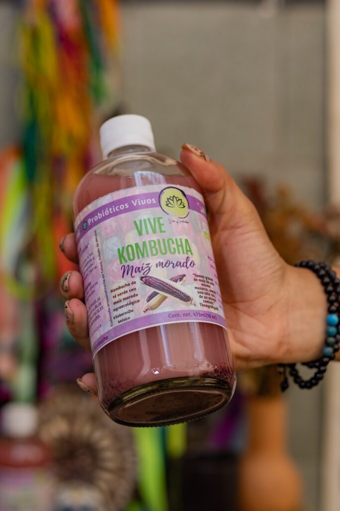 Kombucha de Maíz Morado